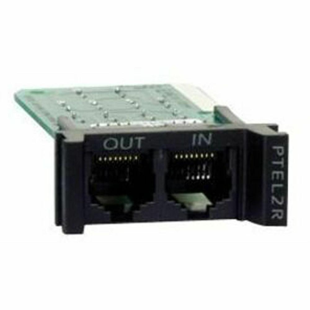 APC by Schneider Electric Replaceable, Rackmount, 1U, 2 Line Telco Surge Protection Module - Modem/Fax/DSL