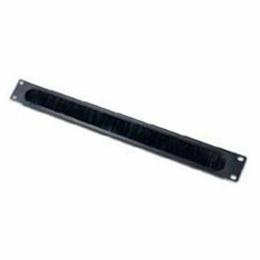 APC 1U Cable Pass Through - Rack Cable Guide - Black - 0U Rack Height