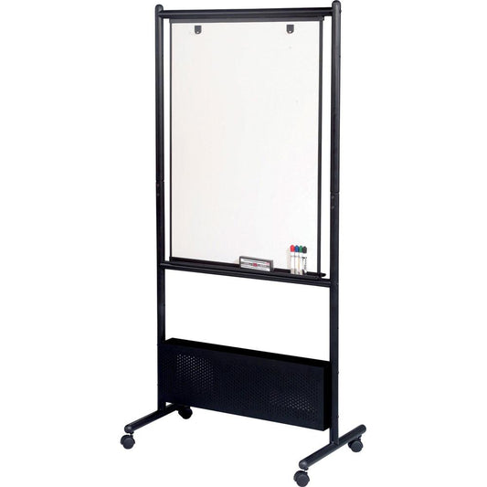 Black Double-sided Nest Easel - 31.5" (2.6 ft) W x 72" (6 ft) H - Steel Frame