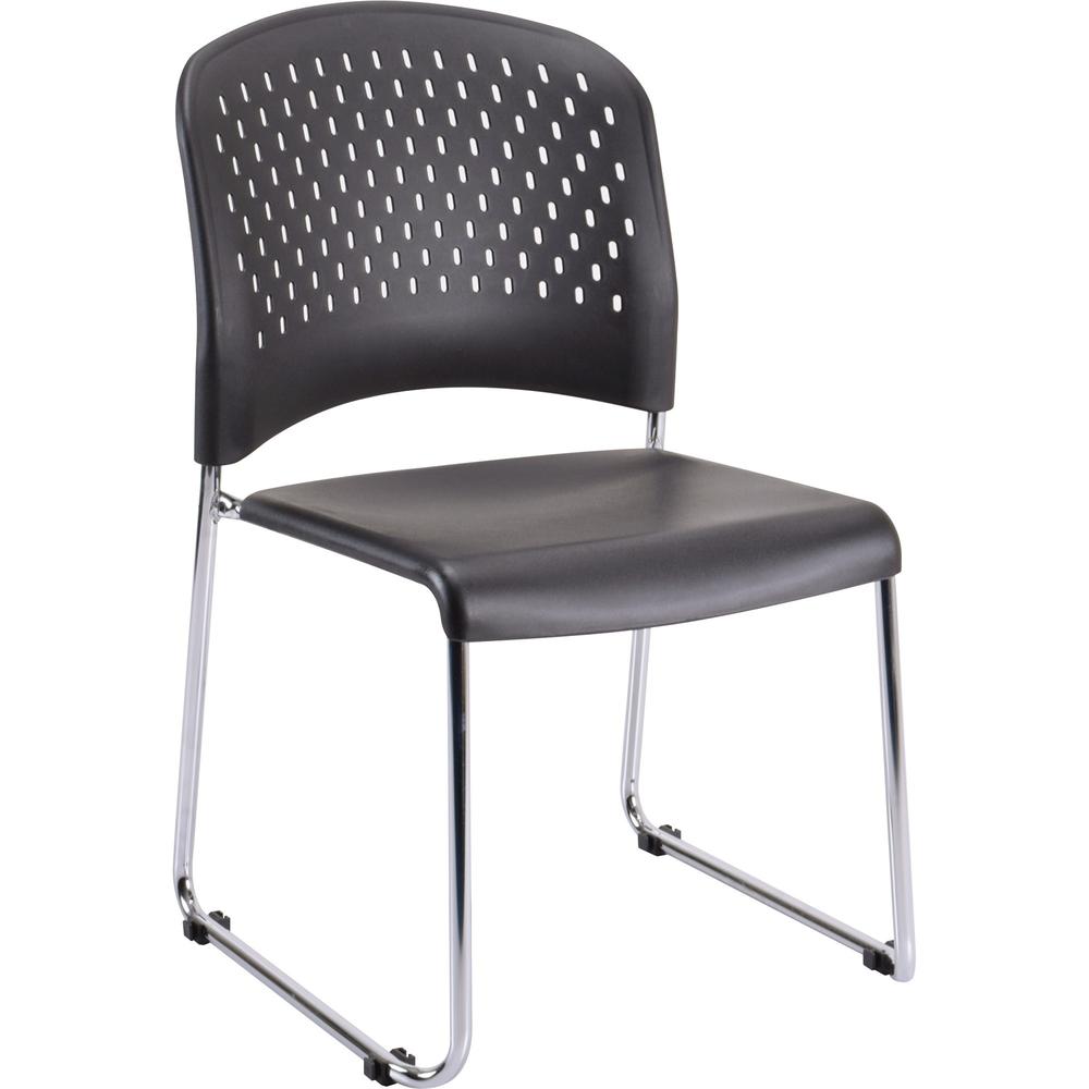 Eurotech Aire Stacking Chair - Black Seat - 4 / Carton