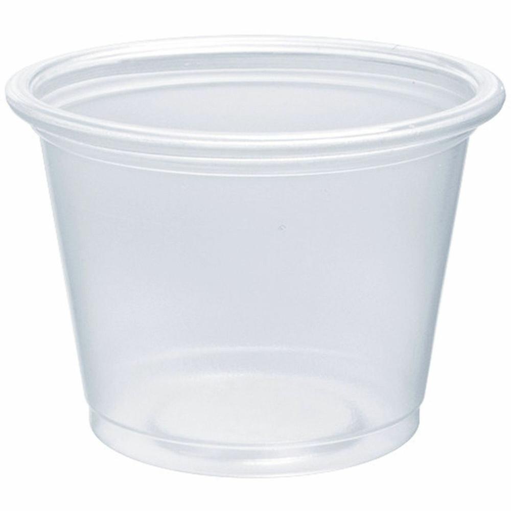 Dart Conex Complements Portion Container - 125 / Pack - Polypropylene Body - 100 / Carton