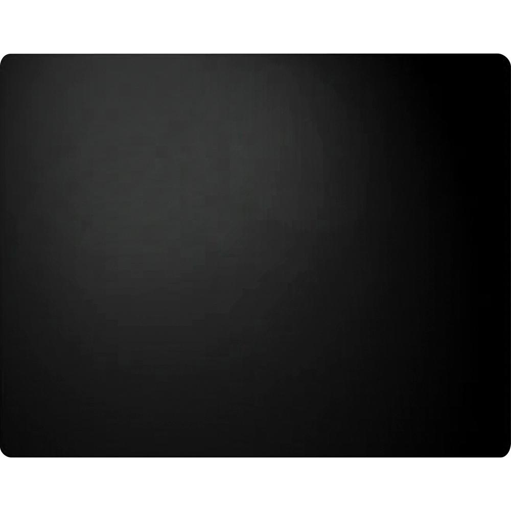 Artistic Plain Leather Desk Pad - Rectangular - 24" Width - Leather - Black