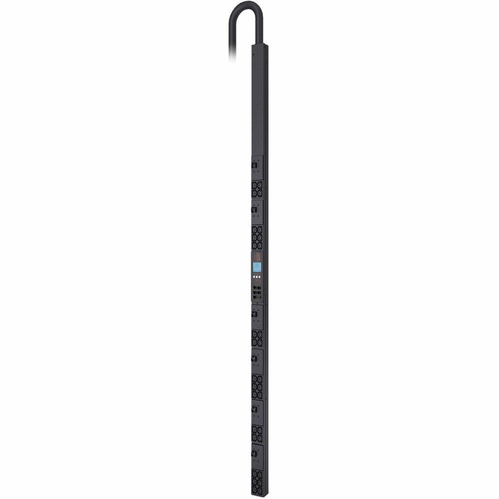 APC by Schneider Electric Rack PDU 2G, Metered, ZeroU, 17.2kW, 208V, (30) C13 - Metered - IEC 60309 60A (3P+PE) - 30 x IEC 60320 C13 - 17.20 kW - Rack-mountable - Tower