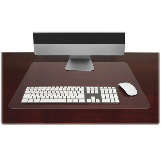 Lorell Matte-finish Rectangular Desk Pads - Rectangular - 24" Width x 19" Depth - Polyvinyl Chloride (PVC) - Matte