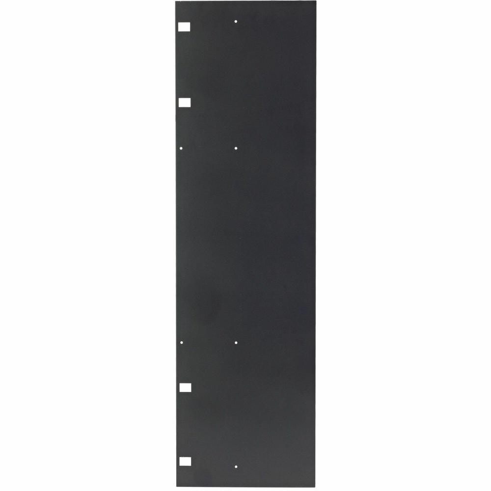 APC by Schneider Electric End of Row Panel for Single-sided 84" Performance Vertical Cable Manager - Cable Manager - Black