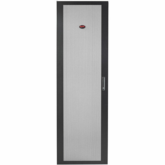 APC by Schneider Electric NetShelter SV 48U 600mm Wide Perforated Flat Door Black - 48U Rack Height - External - Black