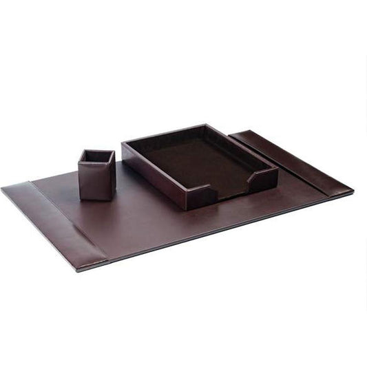 Dacasso Bonded Leather Desk Set - 1 Each