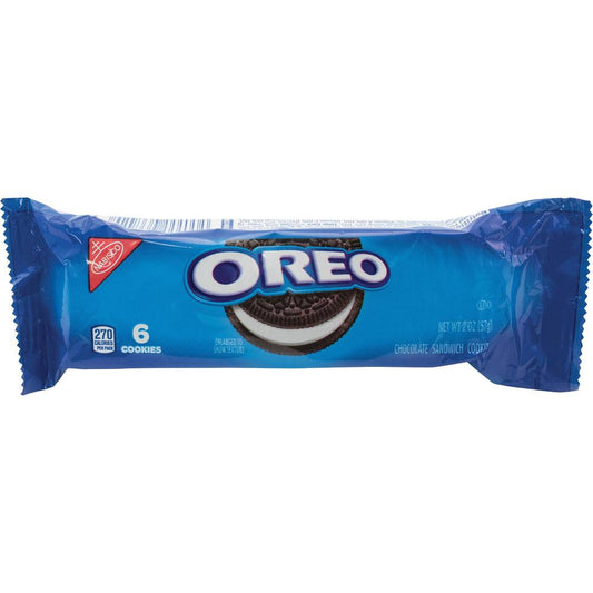 Oreo Chocolate Sandwich Cookies - Vanilla - 1 Serving Pack - 1.80 oz - 12 / Box