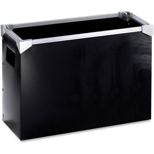 Pendaflex Poly Desktop File - Media Size Supported: Letter 8.50" x 11" - Poly - Black - 1 Each