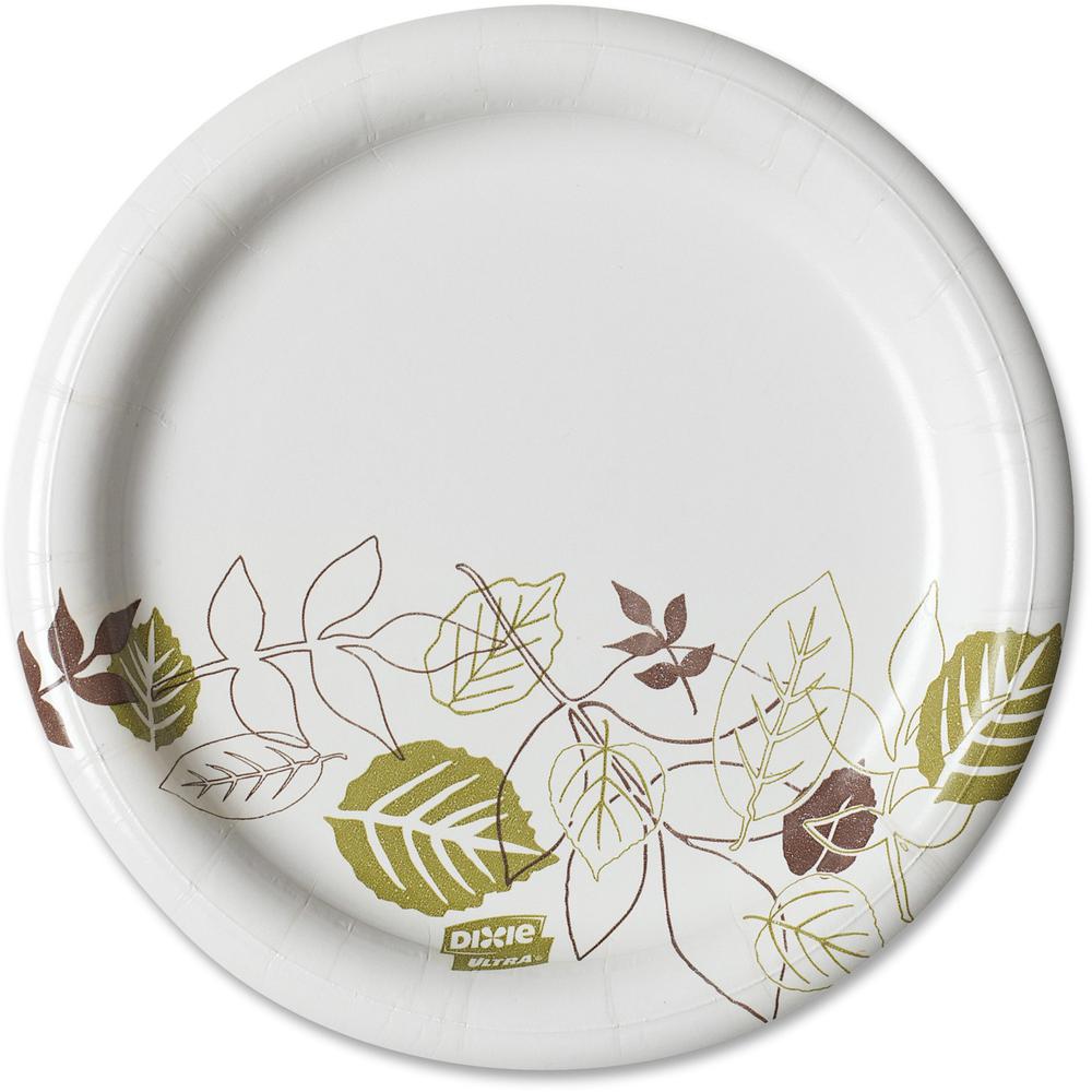 Dixie Ultra&reg; Pathways 6" Heavyweight Paper Plates by GP Pro - 250 / Pack - Microwave Safe - 4 / Carton