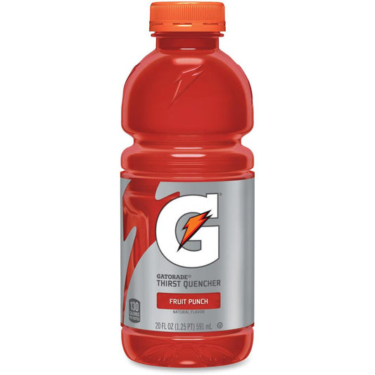 Gatorade Thirst Quencher Bottled Drink - 20 fl oz (591 mL) - 24 / Carton