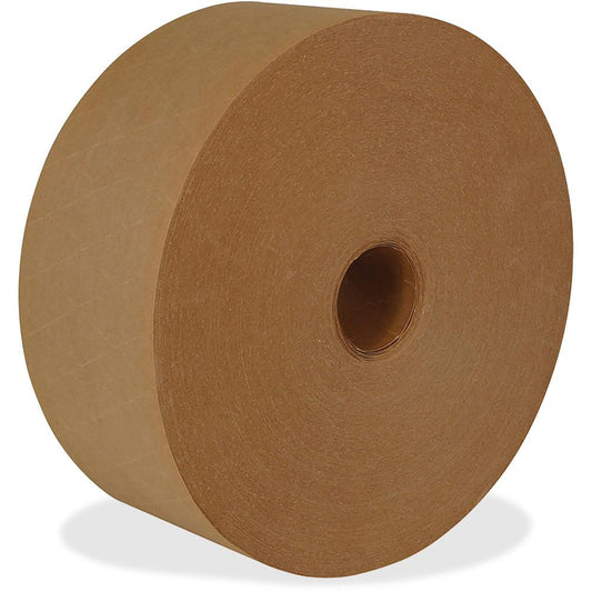 ipg Medium Duty Water-activated Tape - 200 yd Length x 3" Width - Weather Resistant - For Sealing, Packing - 10 / Carton - Natural