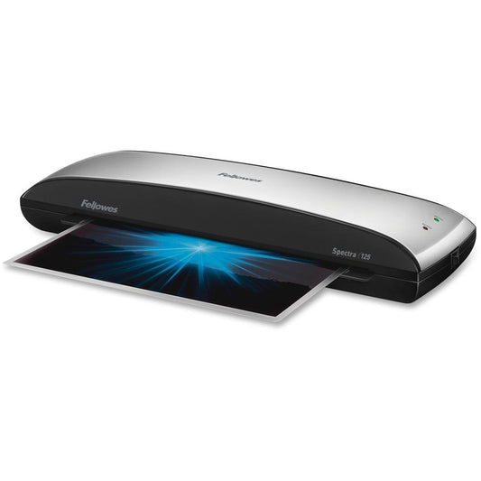 Fellowes&reg; Spectra&trade; 125 Thermal Laminator for Home or Home Office Use with 10 Pouch Premium Starter Kit, Easy to Use, Quick Warm-Up, Jam-Free - Pouch - 12.50" Lamination Width - 5 mil Laminat