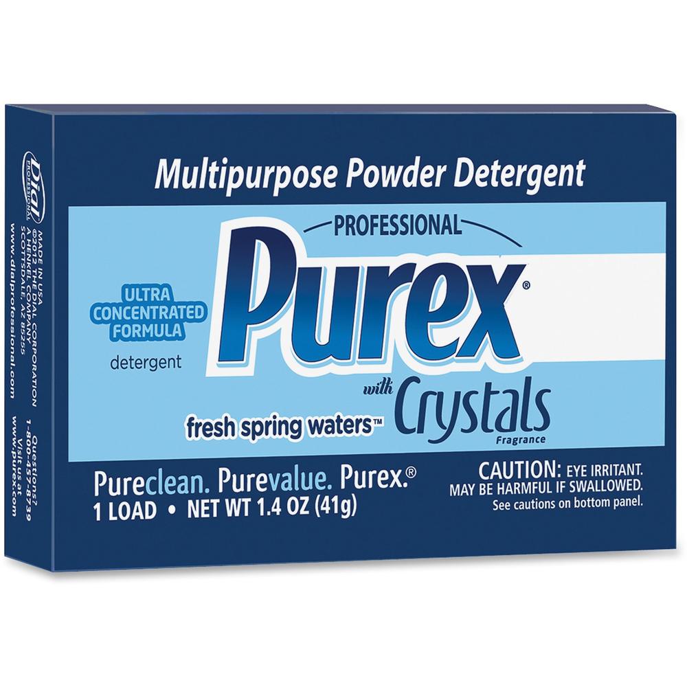 Purex DialMultipurpose Powder Detergent - Concentrate - 1.40 oz (0.09 lb) - Fresh Scent - 156 / Carton - Blue