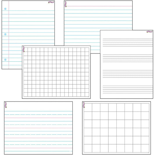 Trend Papers/Grids Wipe-Off Combo Pack