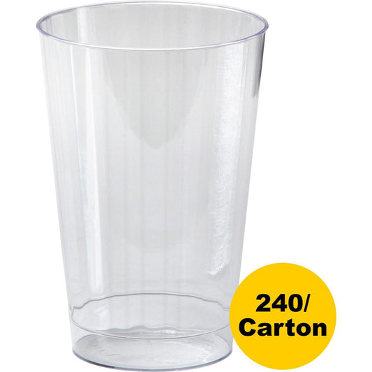 Classicware Classic Plastic Tumblers - 16 / Pack - 15 / Carton - Clear - Plastic