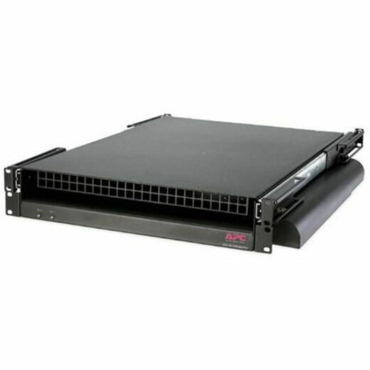 APC by Schneider Electric ACF201BLK Rack Side Air Distribution System - 260 CFM - Rack-mountable - Black - IT - Black - 2U - 120 V AC - 150 W