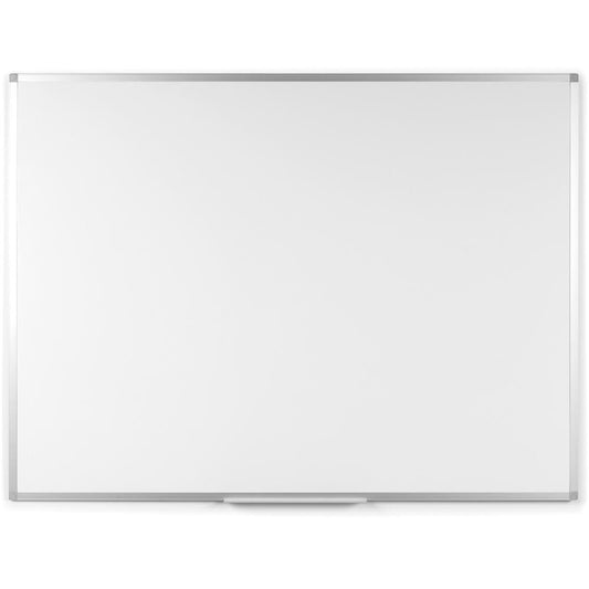 Bi-silque Ayda Melamine Dry Erase Board - 48" (4 ft) Width x 36" (3 ft) Height - Melamine Surface - Rectangle - Horizontal/Vertical - 1 Each