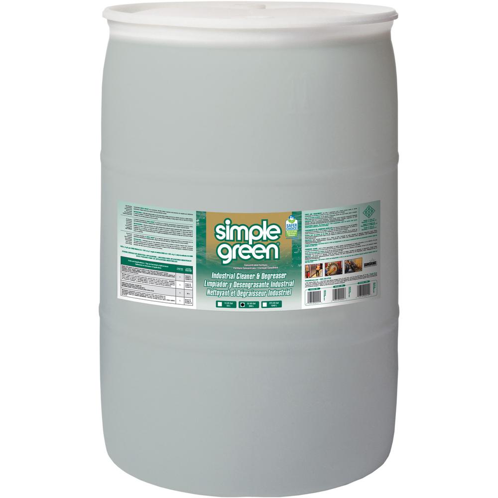 Simple Green Industrial Cleaner & Degreaser - 7040 fl oz (220 quart) - 1 Each - Green