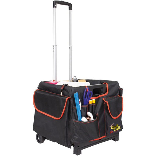 dbest Quik Cart Pockets Bundle - 80 lb Capacity - Black, Red - 1 Each