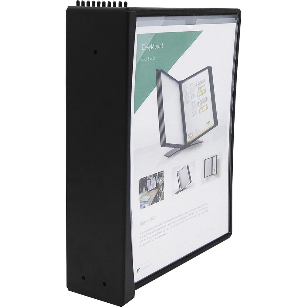 Djois by Tarifold Wall-mountable Document Display - 10 Pockets - Support Letter 8.50" x 11" Media - Flexible, Dual Sided, Ergonomic - 1 Each