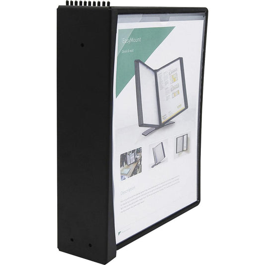 Djois by Tarifold Wall-mountable Document Display - 10 Pockets - Support Letter 8.50" x 11" Media - Flexible, Dual Sided, Ergonomic - 1 Each