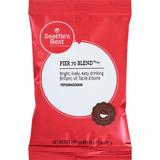 Seattle's Best Coffee Pier 70 Blend Coffee - 2 oz - 18 / Box