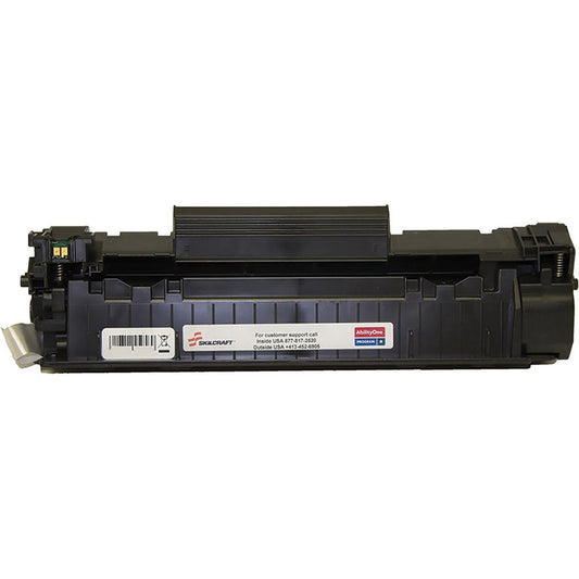 SKILCRAFT Remanufactured Toner Cartridge - Alternative for HP 12X - Black - Laser - 4000 Pages - 1 Each