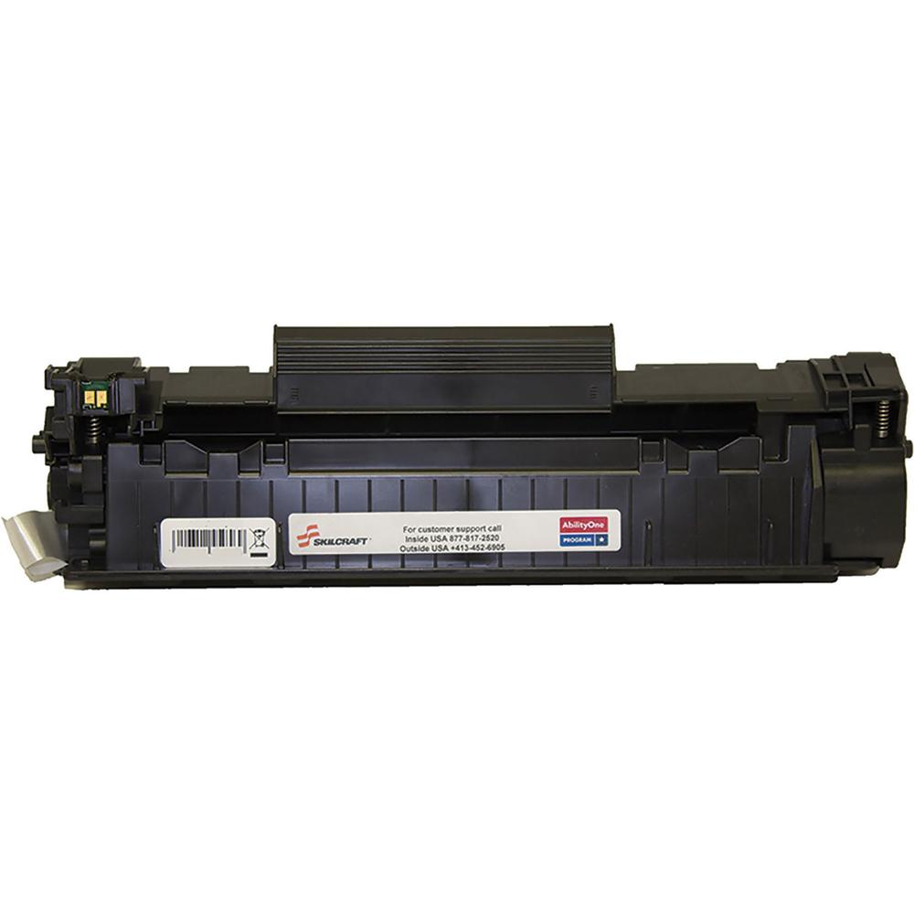 SKILCRAFT Remanufactured Toner Cartridge - Alternative for HP 12A - Black - Laser - 2000 Pages - 1 Each