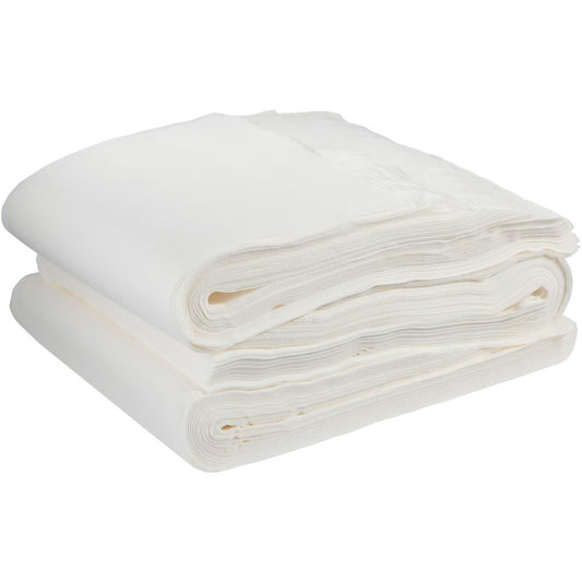 Pacific Blue Select A300 Patient Care Disposable Bath Towels - 1/2 Fold - 19.50" x 39" - White - Cellulose - Disposable, Absorbent, Durable, Comfortable, Soft - For Bathroom, Hand, Body, Face - 200 /