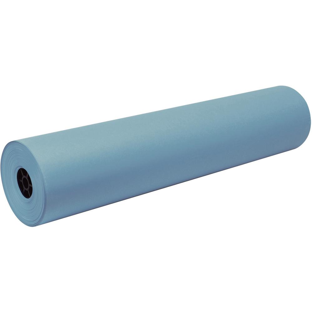 Tru-Ray Construction Paper Art Roll - Art Project, Mural, Banner - 36"Width x 500 ftLength - 1 / Roll - Sky Blue - Sulphite