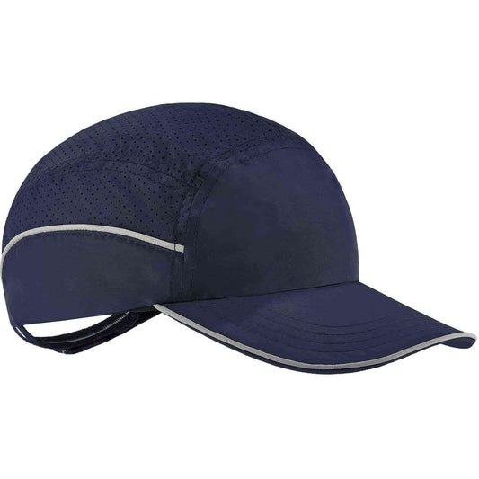 Skullerz 8950XL Bump Cap Hat - Recommended for: Industrial, Mechanic, Factory, Home, Baggage Handling - Extra Large Size - Bump, Scrape, Head Protection - Navy - Comfortable, Impact Resistant, Machine