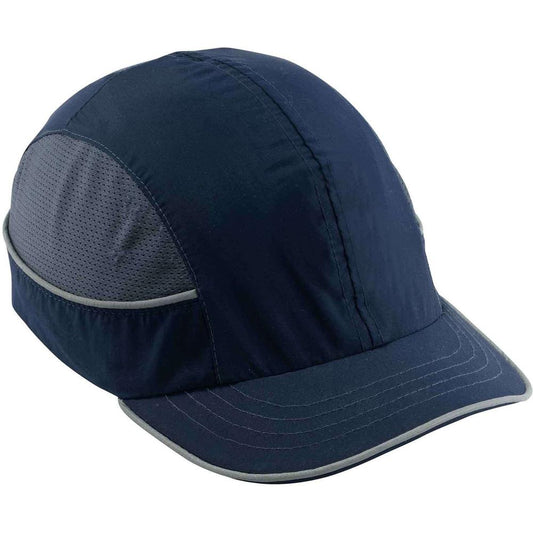 Skullerz 8950XL Bump Cap Hat - Recommended for: Industrial, Mechanic, Factory, Home, Baggage Handling - X-Large Size - Bump, Scrape, Head Protection - Navy - Comfortable, Impact Resistant, Machine Was