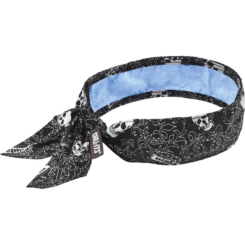 Chill-Its 6700CT Cooling Bandana - 6 / Carton - Multi - Cotton