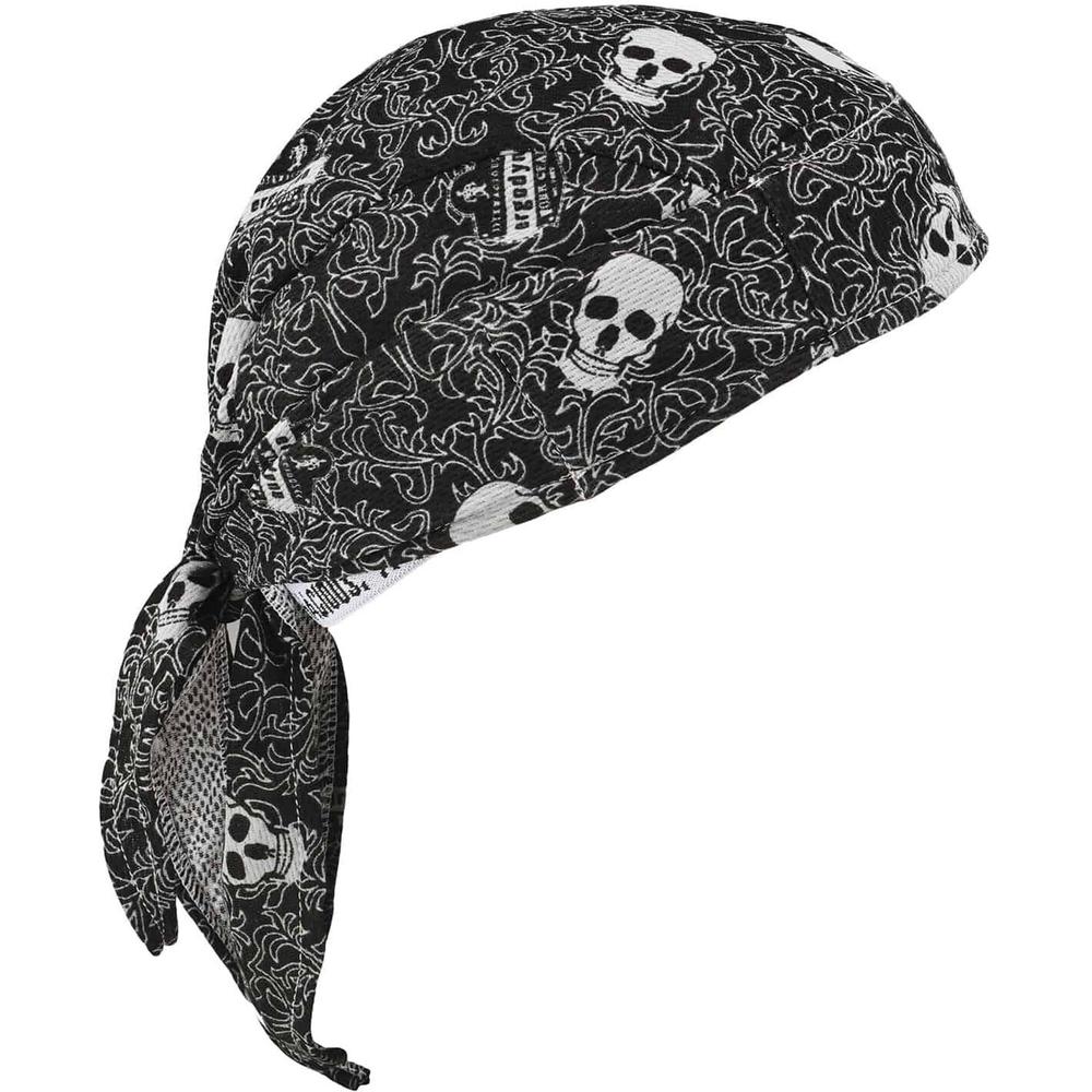 Chill-Its High-Performance Bandana Do Rag - 6 / Carton - Multi - Fabric