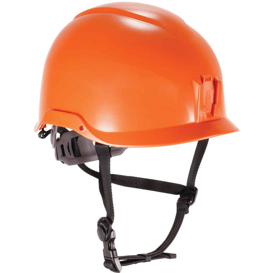 Skullerz 8974 Class E Safety Helmet - Recommended for: Construction, Utility, Oil & Gas, Forestry, Mining, General Purpose, Climbing - Impact, Odor, Eye, Overhead Falling Objects, Head Protection - Or