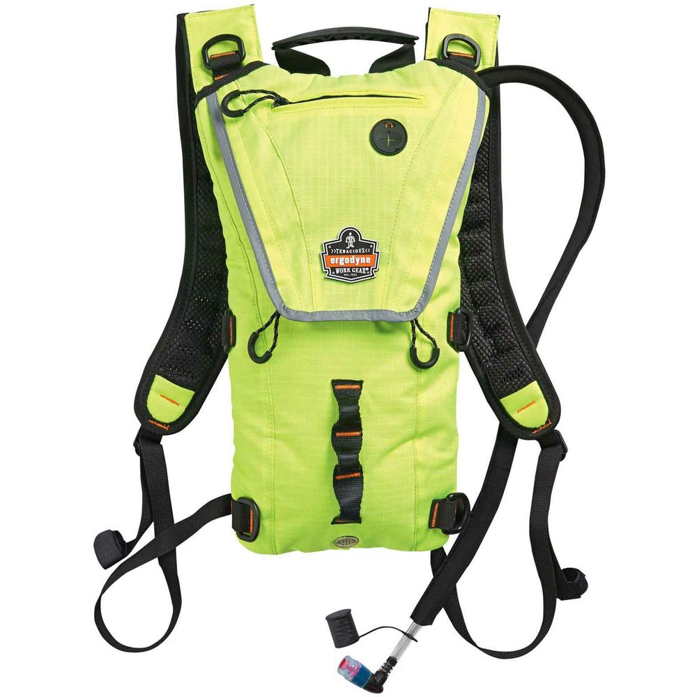 Chill-Its 5156 Premium Low Profile Hydration Pack - 3.17 quart Reservoir - Lime