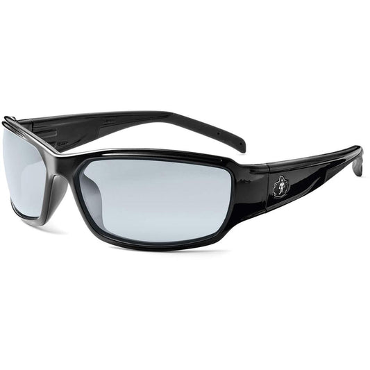 Skullerz THOR Anti-Fog In/Outdoor Lens Safety Glasses - Recommended for: Indoor/Outdoor - Eye Protection - Black - Durable, Bendable Frame, Flexible Frame, Break Resistant, Non-Slip Temple, Rubber Tip