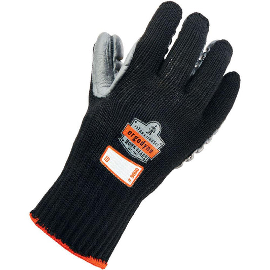 Ergodyne ProFlex 9000 Lightweight Anti-Vibration Gloves - Medium Size - Black - Anti-Vibration, Lightweight, Breathable, Seamless, Flexible, Comfortable, Pre-curved Design, Secure Fit, Dirt Resistant,