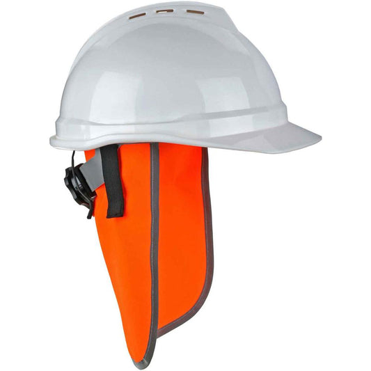 GloWear 8006 Hi-Vis Neck Shade - 14.5" Width x 1" Height x 10" Length - 6 / Carton - Orange - Polyester, Fabric