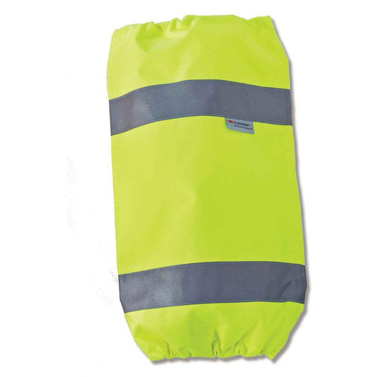 GloWear 8008 Class E Hi-Vis Leg Gaiters - Drawstring Closure Closure - Polyurethane, Polyurethane - Lime - Weather Proof, Reflective - 12 / Carton