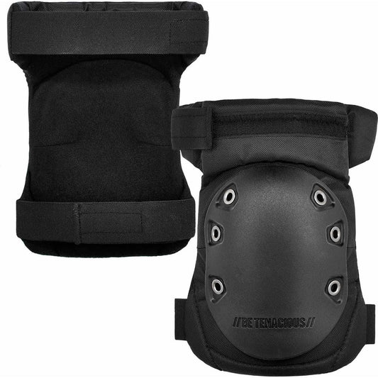 Ergodyne ProFlex 435HL Cap Hinged Rubber Cap Gel Knee Pad - Black - Foam, Gel, Nitrile Butadiene Rubber (NBR) Foam, Elastic, Rubber