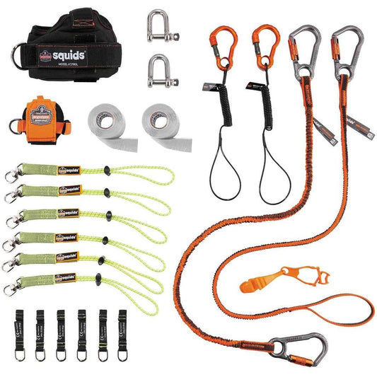 Squids 3186 Iron/Steel Worker's Tool Tethering Kit - Elastic - 1 Each