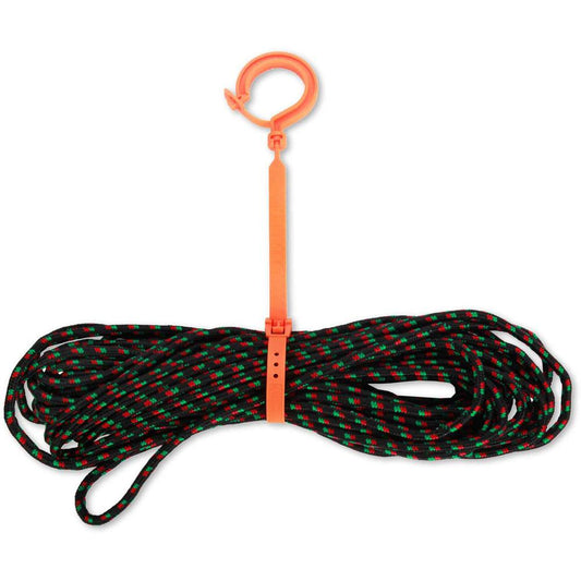 Squids 3540 Large Locking Hook - 44 lb (19.96 kg) Capacity - 23.5" Length - for Tie, Cable, Cord, Pipe, Hose - Nylon - Orange - 6 / Carton