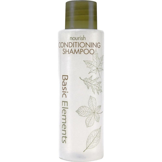 RDI Basic Elements Shampoo - 1 fl oz (30 mL) - Bottle Dispenser - Skin - Multicolor - Anti-irritant, Dye-free, Fragrance-free - 200 / Carton