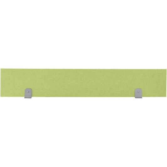 Safco EVEN Workstation Acoustic Panel - 1.3" Width x 48" Height x 10.8" Depth - Polyester Fiber - Lime - 1 Each