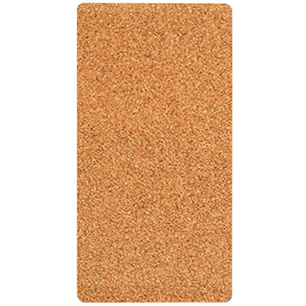 Lorell Do-it-Yourself Frameless Corkboard - 36" Height x 18" Width - Brown Cork Surface - Frameless - Aluminum Frame - 1 Each