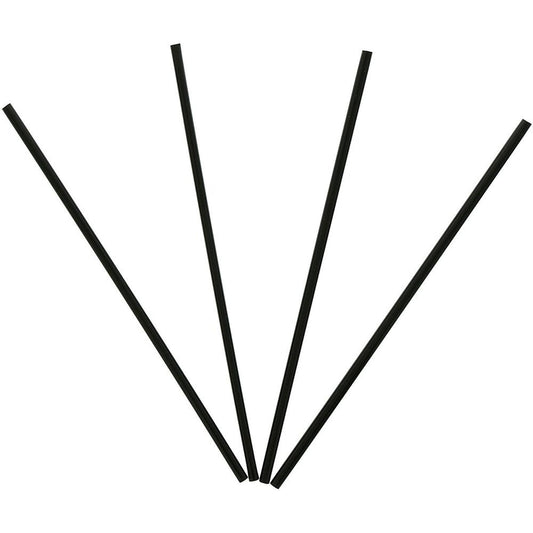 Banyan Cocktail Stirrers - 5" Length - Plastic - 10000 / Carton - Black