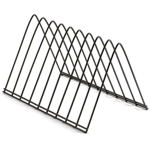 Officemate Triangle Wire Sorter - 7" Height x 7" Width x 11" DepthDesktop - Sturdy - Black - Steel Wire - 1 Each