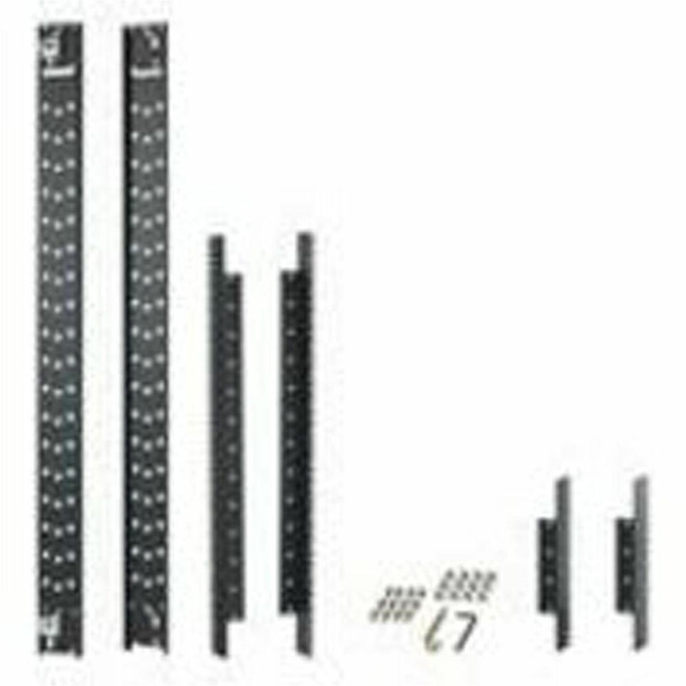 APC 600mm Wide Recessed Rail Kit - Black